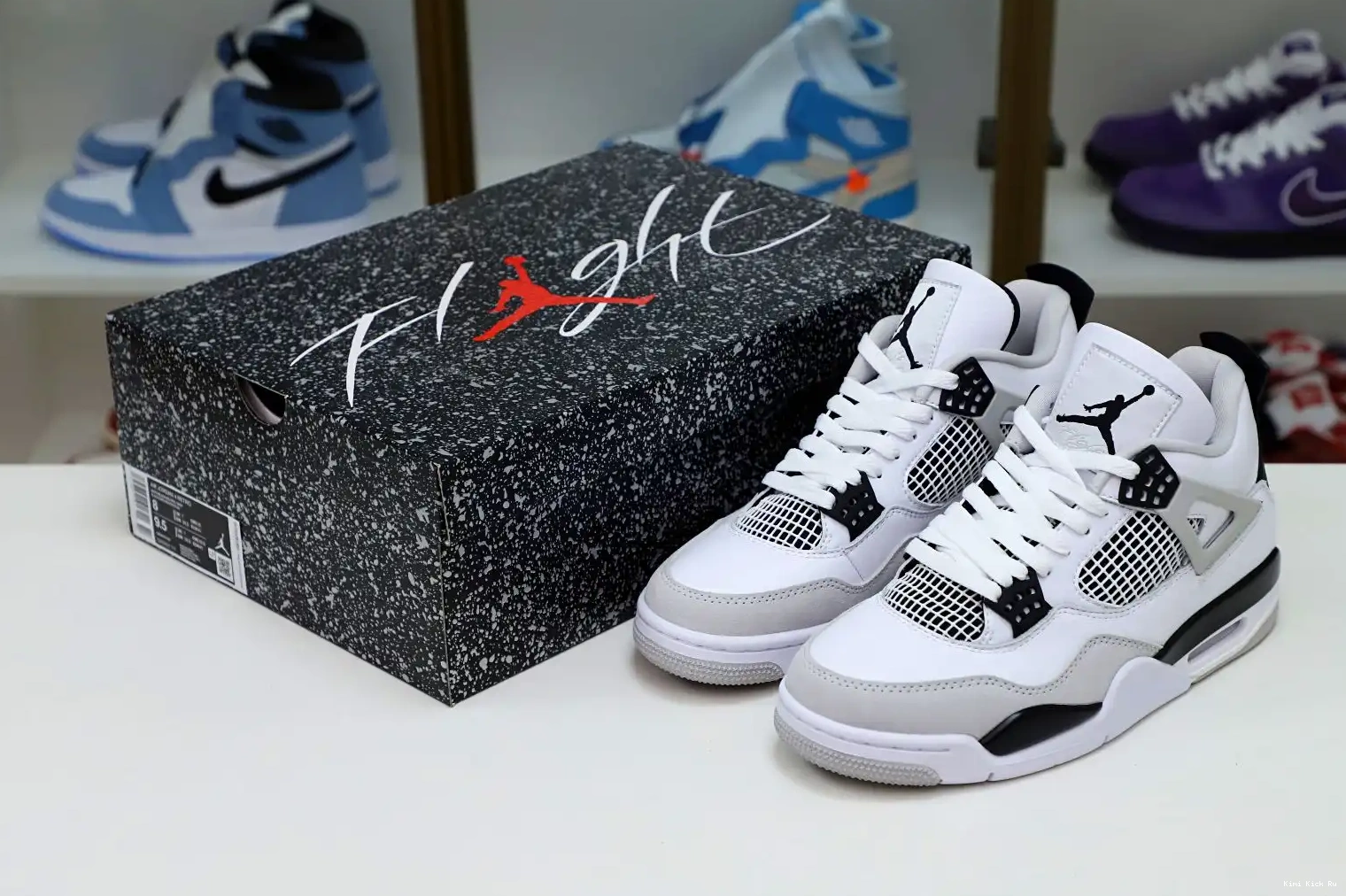 MILITARY Kimikick 4 JORDAN BLACK AIR 0807